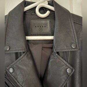 NEW Anthro BLANKNYC Vegan Leather Moto Jacket. Size M